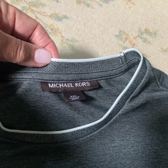 MICHAEL KORS Birdseye Crewneck Tee - Picture 6 of 9
